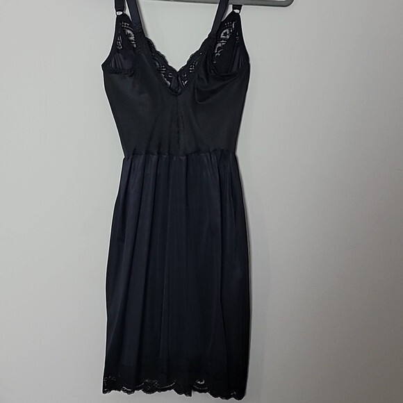 Vintage Vassarette underwire lingerie dress under it all Sz 34 Waist Compession - Picture 3 of 7